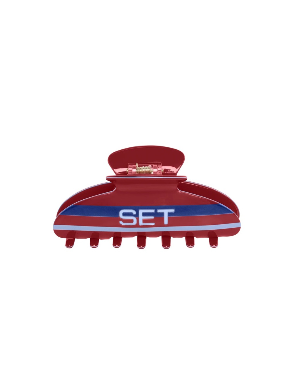 SET Active SOLD OUT Stripe Claw Clip Vespa NWT
